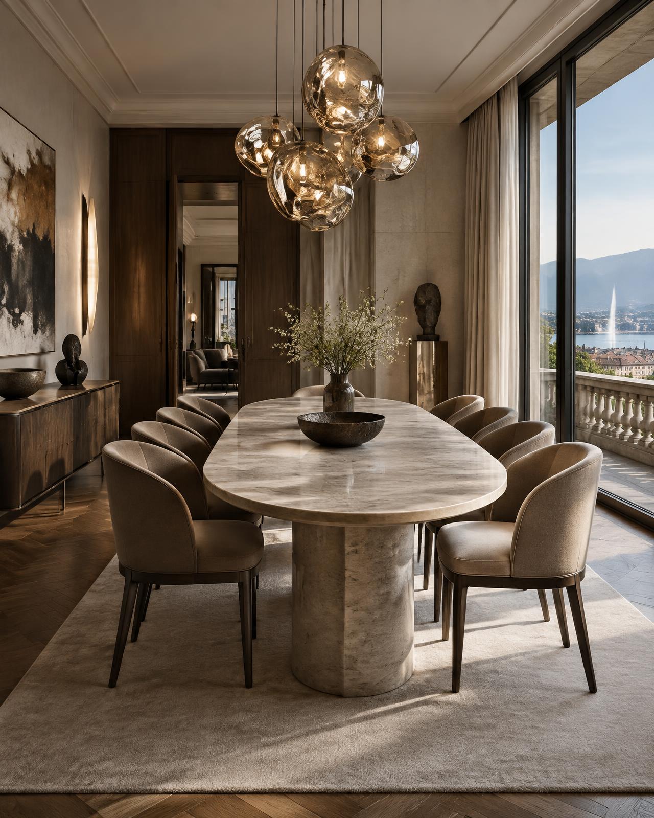 Collector’s residence design study in Geneva