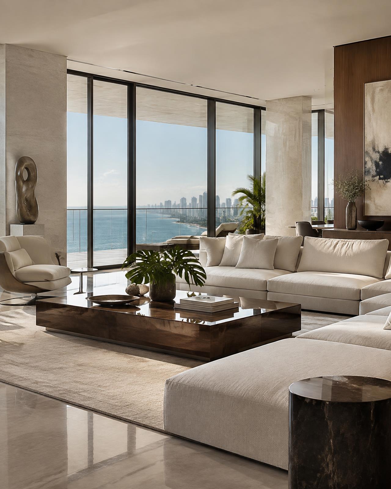 Private residence design study in Miami